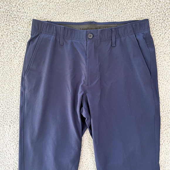 Under Armour Pants Men's 34x30 Blue Performance Golf Activewear(32x30 Actual)‎ - Picture 2 of 14